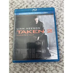 Taken 2 Liam Neeson Blu-Ray Movie Pre-Loved